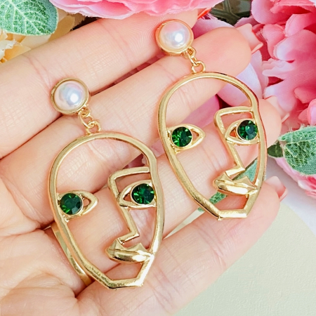 Cercei Fete Aurii, Cercei Dama, Bijuterii Femei [2]