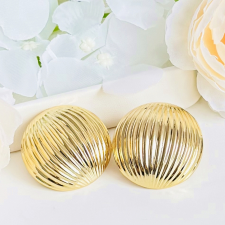 Cercei Clips Aurii, Cercei Dama, Bijuterii Femei [0]