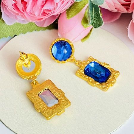 Cercei Serenity - Albastru, Cercei Dama, Bijuterii Femei [4]