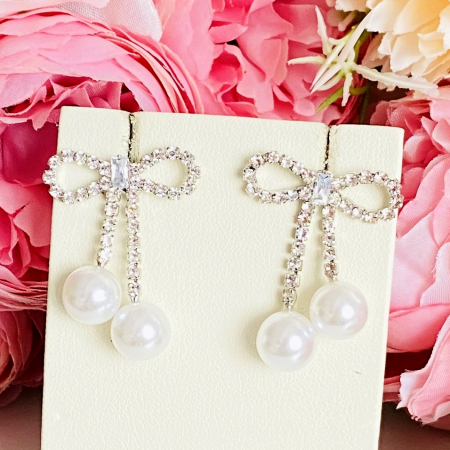 Cercei Fundite Argintii, Cercei Dama, Bijuterii Femei [4]