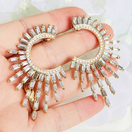 Cercei Eleganti Cristale XL, Cercei Dama, Bijuterii Femei [2]