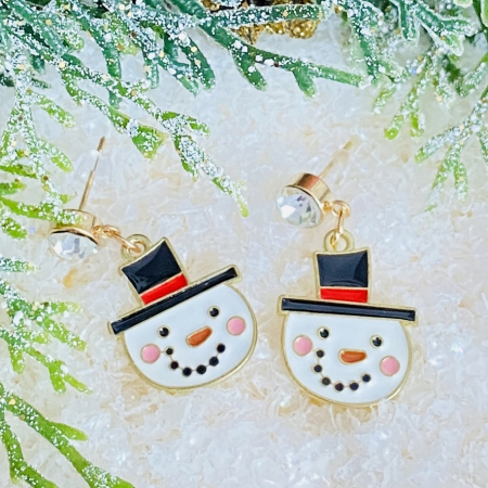 Cercei Om Zapada Palarie, Cercei Craciun Secret Santa, Cercei Dama [1]