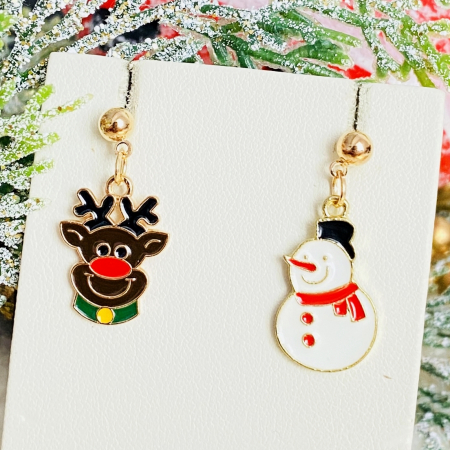 Cercei Om Zapada Ren, Cercei Craciun Secret Santa, Cercei Dama [3]