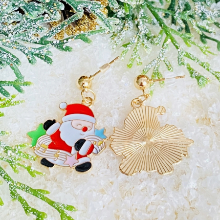 Cercei Mos Craciun Stele, Cercei Craciun Secret Santa, Cercei Dama [8]