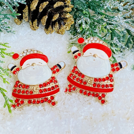 Cercei Mos Craciun Grasut, Cercei Secret Santa, Cercei Dama [4]
