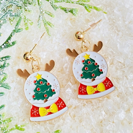 Cercei Glob Craciun, Cercei Craciun Secret Santa, Cercei Dama [5]