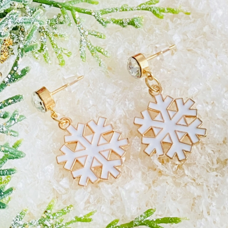 Cercei Fulg Zapada Alb, Cercei Craciun Secret Santa, Cercei Dama [1]