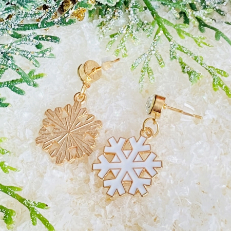 Cercei Fulg Zapada Alb, Cercei Craciun Secret Santa, Cercei Dama [6]