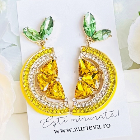 Cercei Lamai Cristale, Cercei Dama, Bijuterii Femei [5]