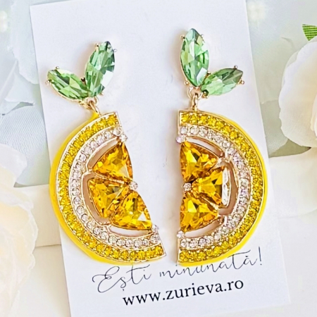 Cercei Lamai Cristale, Cercei Dama, Bijuterii Femei [0]