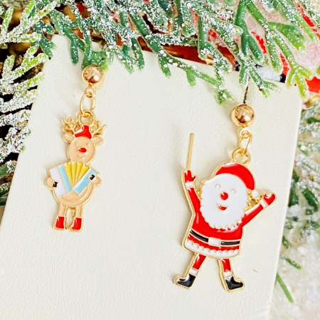 Cercei Mos Craciun Ren Muzica, Cercei Craciun Secret Santa, Cercei Dama [4]
