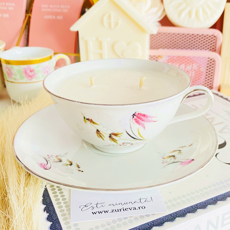 VINTAGE HOME - Lumanare Parfumata Ceara Soia Naturala, Lumanari Parfumate Handmade