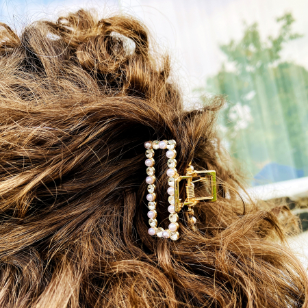 Clama Perle, Agrafa de Par, Accesorii Par, Clama metal [5]