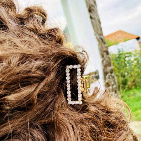 Clama Perle, Agrafa de Par, Accesorii Par, Clama metal [1]