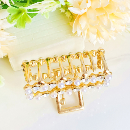 Clama Perle, Agrafa de Par, Accesorii Par, Clama metal [3]