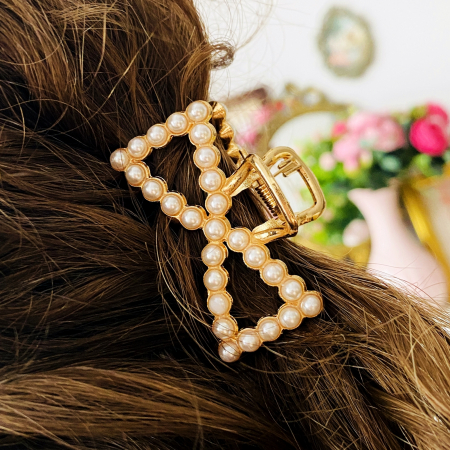 ACCESORII PAR - Clama Perle, Agrafa de Par, Accesorii Par, Clama metal