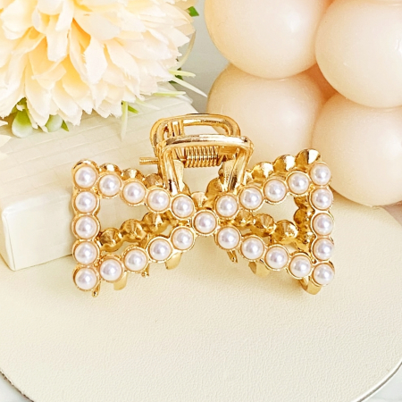 Clama Perle, Agrafa de Par, Accesorii Par, Clama metal [1]