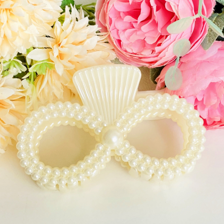 ACCESORII PAR - Clama Par Alba - Infinit, Accesorii Par, Clame de Par