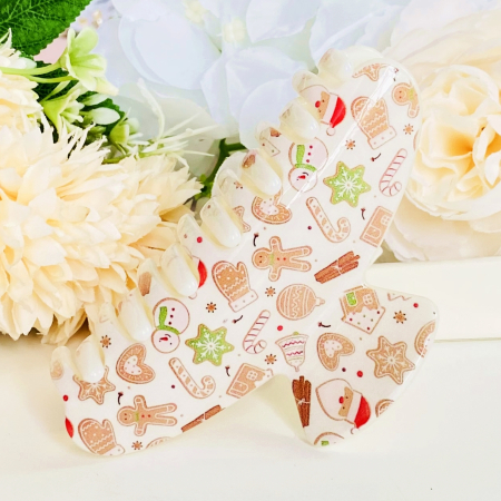 Clama Par Turta Dulce Craciun, Agrafa de Par, Accesorii Par [2]