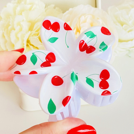 Clama Par Floare Cirese, Accesorii Par, Clama Flori [2]