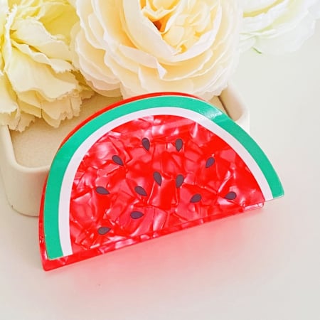 ACCESORII PAR - Clama Par Pepene Rosu, Accesorii Par, Clama Flori