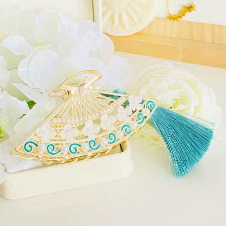 Clama Par Evantai & Ciucure, Agrafa de Par, Accesorii Par [1]