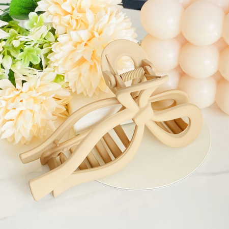 Clama de Par Funda Mare Crem, Accesorii Par [5]