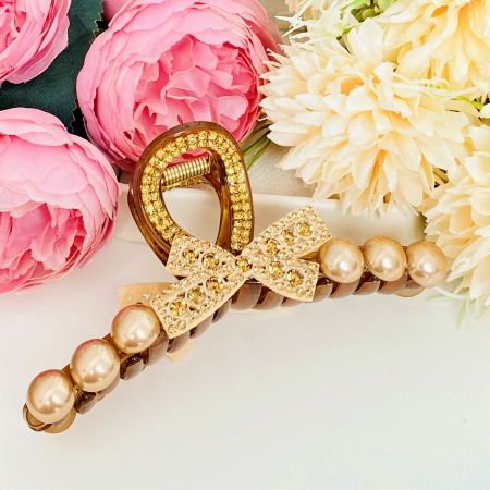 Clama Par Fundita Maro, Agrafa de Par, Accesorii Par, Clama REDUCERI - Clama Par Fundita Maro, Agrafa de Par, Accesorii Par, Clama