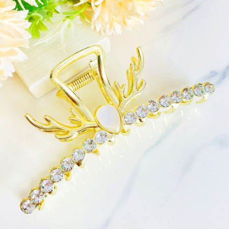 Clama Aurie Ren, Agrafa de Par, Accesorii Par, Clama Metal [5]