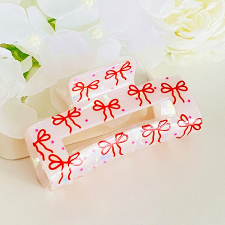 Clama Par Fundite Rosii, Agrafa de Par, Accesorii Par [2]