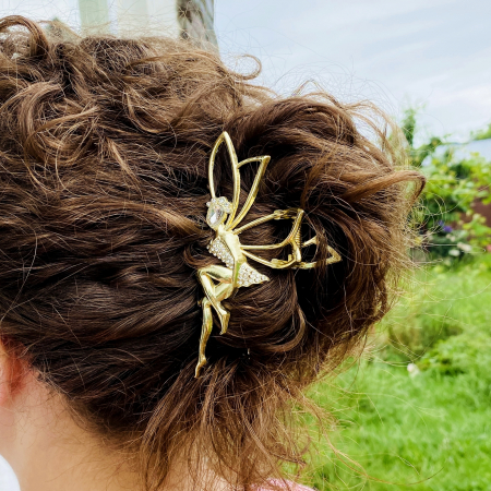 Clama Par Zana din Povesti,  Accesorii Par, Clama Metal [4]