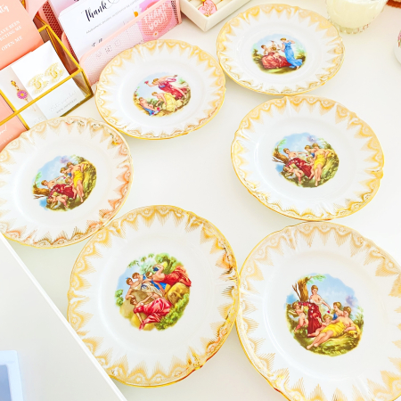 Serviciu Tort Portelan Bavaria, Portelan Vintage [7]