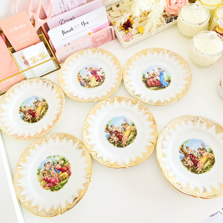 Serviciu Tort Portelan Bavaria, Portelan Vintage [6]