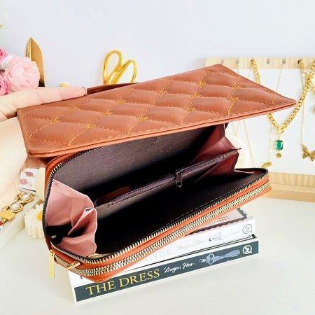 Geanta Portofel 2 in 1 Maro Piele Ecologica, Portofele Dama [7]