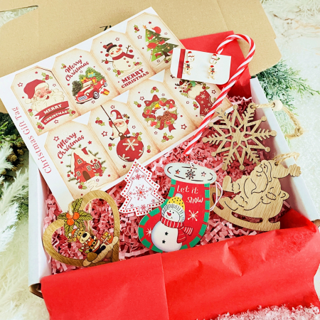 Set Cadou Let It Snow Xmas,  Gift Box pentru femei, Seturi Cadou Craciun [5]