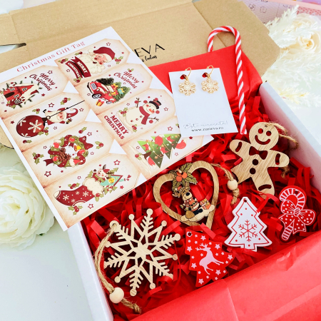 Set Cadou Candy Snowflakes,  Gift Box pentru femei, Seturi Cadou Craciun [6]
