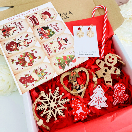 Set Cadou Candy Snowflakes,  Gift Box pentru femei, Seturi Cadou Craciun [4]