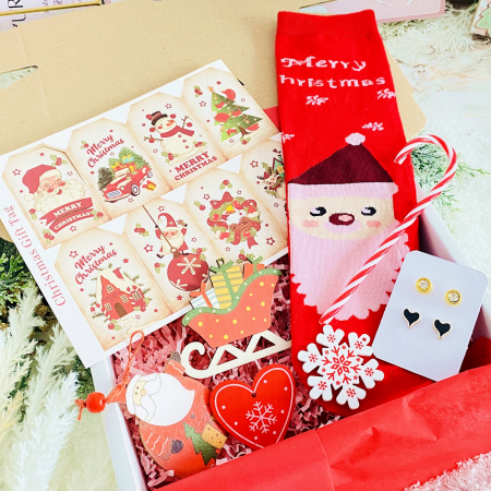 GIFT BOX - Set Cadou Santa Claus, Gift Box pentru femei, Seturi Cadou Craciun