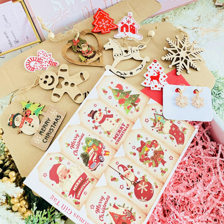 Set Cadou Xmas Snowflakes,  Gift Box pentru femei, Seturi Cadou Craciun [2]