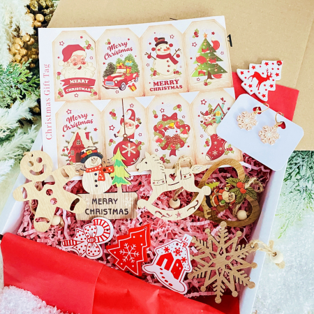 Set Cadou Xmas Snowflakes,  Gift Box pentru femei, Seturi Cadou Craciun [1]