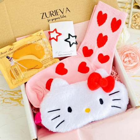 GIFT BOX - Gift Box Hello Kitty, Gift Box pentru femei, Seturi Cadou