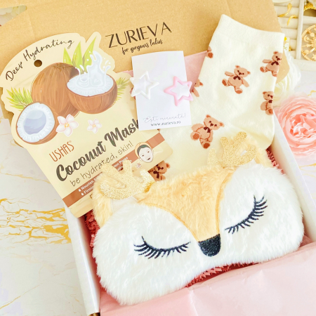 GIFT BOX - Gift Box Vulpita & Ursulet, Gift Box pentru femei, Seturi Cadou