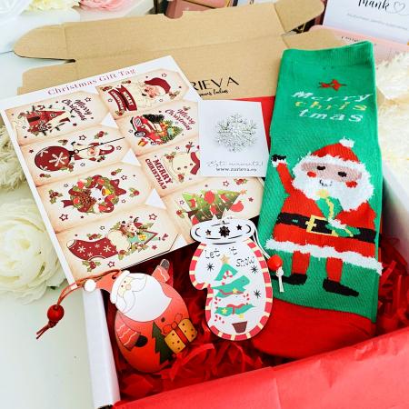 Set Cadou Let it Snow Santa, Gift Box pentru femei, Seturi Cadou Craciun [1]