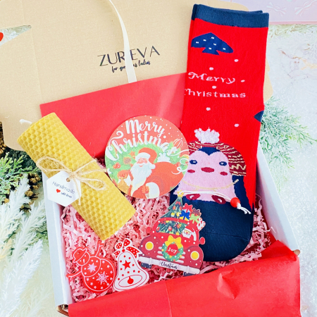 Set Cadou Lumanare de Craciun, Gift Box pentru femei, Seturi Cadou [3]
