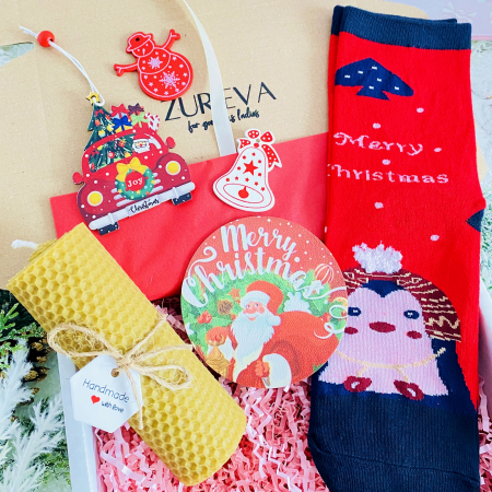 Set Cadou Lumanare de Craciun, Gift Box pentru femei, Seturi Cadou [2]