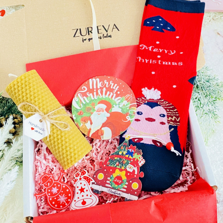 LUMANARI - Set Cadou Lumanare de Craciun, Gift Box pentru femei, Seturi Cadou