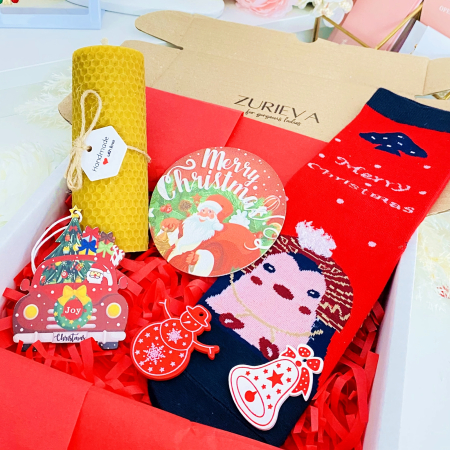 Set Cadou Lumanare de Craciun, Gift Box pentru femei, Seturi Cadou [1]