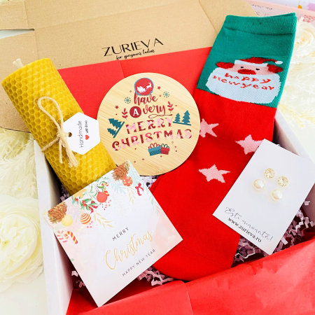 Set Cadou Lumanare de Craciun, Gift Box pentru femei, Seturi Cadou [2]