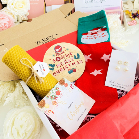 Set Cadou Lumanare de Craciun, Gift Box pentru femei, Seturi Cadou [6]