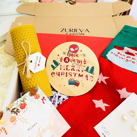 Set Cadou Lumanare de Craciun, Gift Box pentru femei, Seturi Cadou [1]